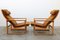 Mid-Century Model 2254 Lounge Chairs with Ottomans by Børge Mogensen for Fredericia, Set of 4, Image 8
