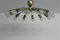 Vintage Sun Chandelier by J. T. Kalmar for Kalmar 1