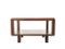 Square Italian Rosewood & Glass Coffee Table, 1960s, Image 4