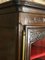 Antique Provencal Cabinet with Glass & Carved Oak 6