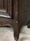 Antique Provencal Cabinet with Glass & Carved Oak 4