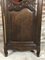 Antique Provencal Cabinet with Glass & Carved Oak 9