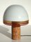 Lámpara de mesa Febo vintage de mármol y vidrio de Roberto Pamio & Toso para Leucos, Imagen 1