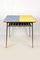 Table de Cuisine en Formica Jaune & Bleu, 1970s 1