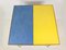 Blue and Yellow Formica Kitchen Table, 1970s 3