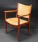 Fully Restored Model 713 Oak Armchair by Hans. J. Wegner for Johannes Hansen, 1960s 4