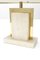 Travertine & Brass Table Lamps by Camille Breesch, 1970s, Set of 2, Image 6