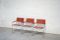 MG Leather Chairs by Centro Studi for Matteo Grassi, 1970s, Set of 3, Image 3