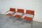 MG Leather Chairs by Centro Studi for Matteo Grassi, 1970s, Set of 3 2