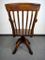 Italian Swivel Desk Chair in Oak, 1920s, Image 5