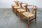 CH24 Wishbone Chairs by Hans J. Wegner for Carl Hansen, 1960s, Set of 4 3