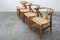 CH24 Wishbone Chairs by Hans J. Wegner for Carl Hansen, 1960s, Set of 4, Image 3