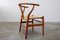 CH24 Wishbone Chairs by Hans J. Wegner for Carl Hansen, 1960s, Set of 4, Image 9