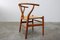 Sedie CH24 Wishbone di Hans J. Wegner per Carl Hansen, anni '60, set di 4, Immagine 9