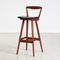 Teak Bar Stool by Henry Rosengren Hansen for Brande Møbelfabrik, 1960s 1