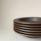 Ruska Stoneware Soup Plates by Ulla Procope for Arabia, 1974, Set of 6 3