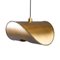 Small Gold Zero Lamp Two Pendant by Jacob de Baan for Uniqka 1