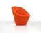 Fauteuil Orange Space Age, 1970s 1