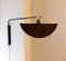 Black Kepler Wall Light with Adjustable Shade by Juanma Lizana, Image 1