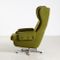Vintage Green Swivel Armchair, 1970s 3