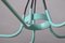 Mid-Century Teal Chandelier, Image 5