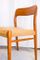 Model 75 Chairs by Niels O. Møller for J.L Møllers, 1960s, Set of 6, Image 8
