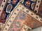 Antiker handgemachter kaukasischer Kazak Teppich, 1870er 6
