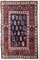 Antique Handmade Caucasian Kazak Rug, 1870s 1