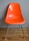 Orange DSX Chair by Charles & Ray Eames for Herman Miller, 1960s 1