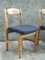 Lorraine Dining Chairs by Guillerme et Chambron, Set of 6 1