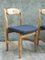 Lorraine Dining Chairs by Guillerme et Chambron, Set of 6, Image 1