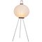 Japanische Stehlampe von Isamu Noguchi für Akari, 1950er 1