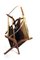 Vintage Bentwood & Brass Magazine Rack, Image 11