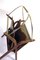 Vintage Bentwood & Brass Magazine Rack, Image 8