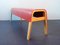 Red Plywood Bench from Ikea, 1990s 2