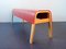 Red Plywood Bench from Ikea, 1990s, Image 2
