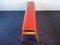 Red Plywood Bench from Ikea, 1990s, Image 3