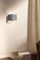 Lampada da parete Cromia color grigio tortora di Plato Design, Immagine 3