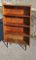 Glass Fronted Teak Bookcase, 1960s 1
