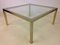 Vintage Chrome & Brass Coffee Table, 1970s, Image 1
