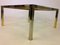 Vintage Chrome & Brass Coffee Table, 1970s, Image 4