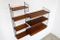 Vintage Teak Veneer Wall Unit by Katja & Nisse Strinning for String 7