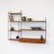 Vintage Teak Veneer Wall Unit by Katja & Nisse Strinning for String 3