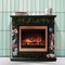 The One who Swallowed the Universe Hand-Painted Electric Fireplace by Atelier MIRU 1