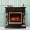 The One who Swallowed the Universe Hand-Painted Electric Fireplace by Atelier MIRU, Image 1