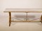 French Marble & Wrought Iron Console Table, 1930s 2