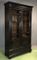19th Century Napoleon III Blackened Wood Cabinet 10