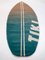 Tiki Wollteppich in Surfbrettform von unosolo, 2014 1