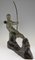 Art Deco Bronze Hercules Sculpture Man with Bow by Victor Demanet, 1925 3