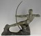 Art Deco Bronze Hercules Sculpture Man with Bow by Victor Demanet, 1925 6